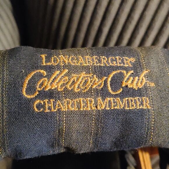 1996 Longaberger Collectors Club Membership Basket 1996 Charter Member With Lots - Picture 2 of 4